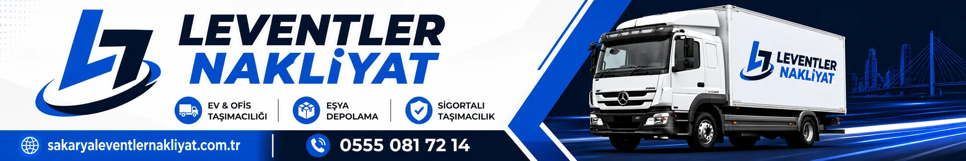 Leventler Nakliyat Sakarya profesyonel taşımacılık banner